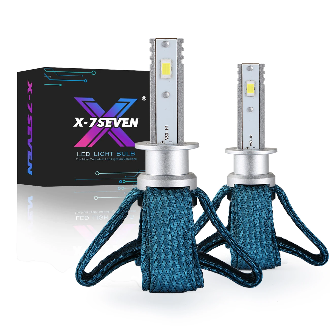 X-7SEVEN высокое качество 9004 9007 H4 H13 светодиодные фары высокой мощности ближнего света для автомобиля