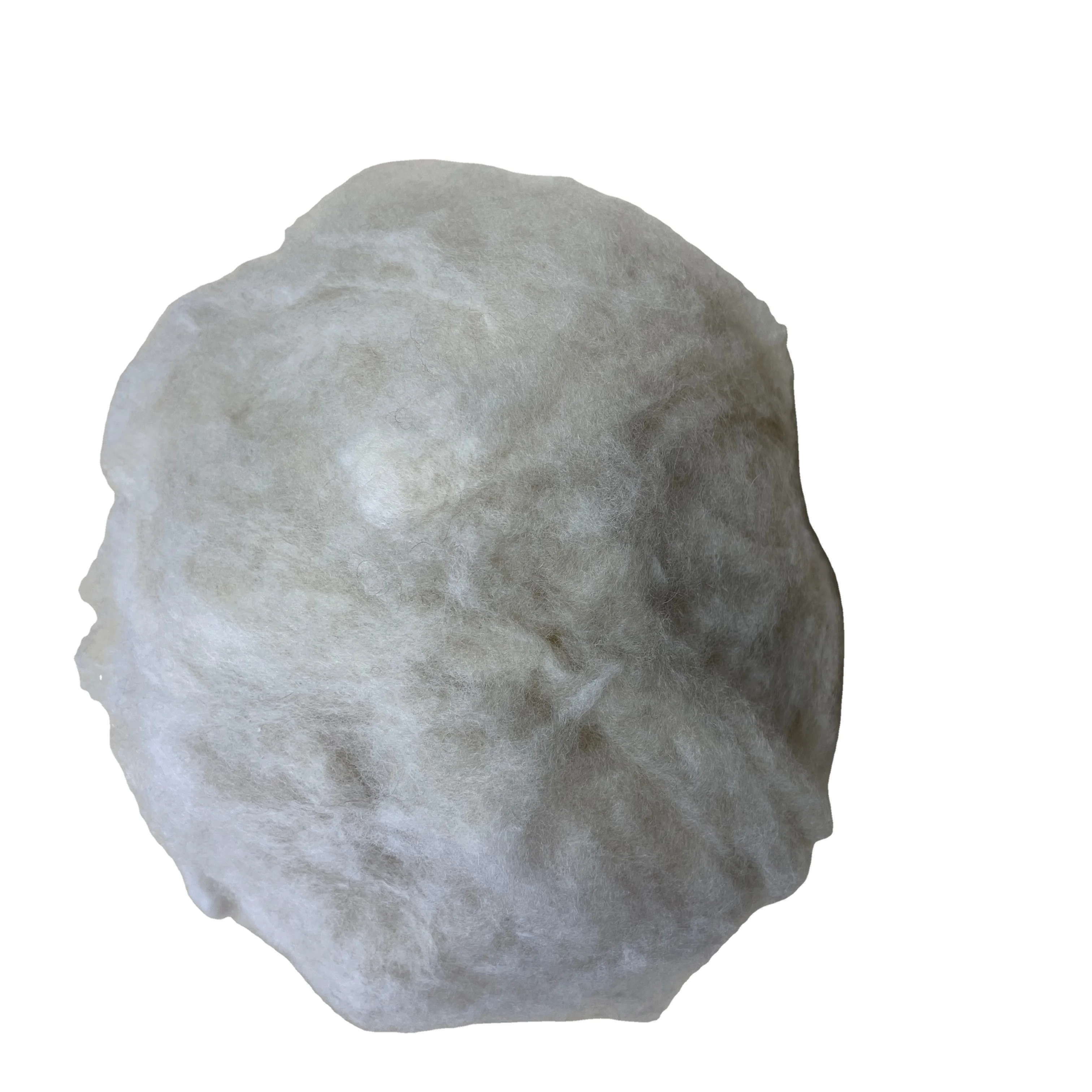 Обезволошенный козья кашемир волокна LT серый 16,0-16.5mic/36-38 мм