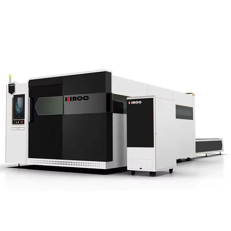 6025 8025 Laser Metal Cutting Machine Enclosed Fiber Laser Cutter for Aluminum
