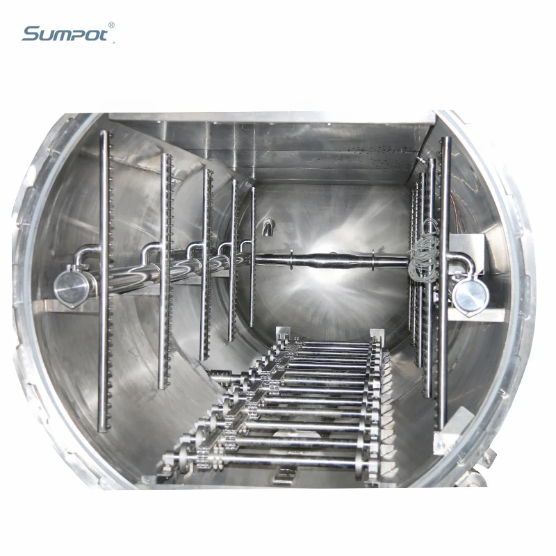 Buy Industrial Low Price High Quality Food Autoclave Retort For Bottle Glass