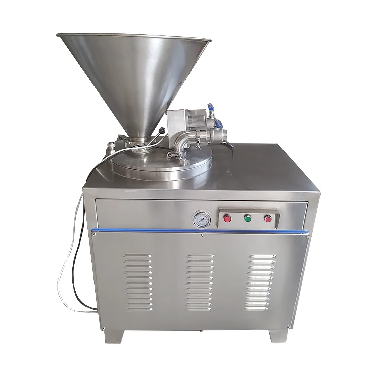 Horizontal sausage stuffer meat sausage grinder machine sealant sausage silicone filling machine