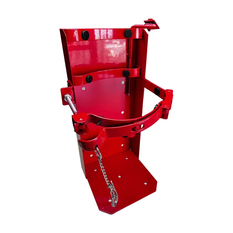 Red Color Heavy Duty Fire Extinguisher Vehicle Bracket for Different Size Extinguisher