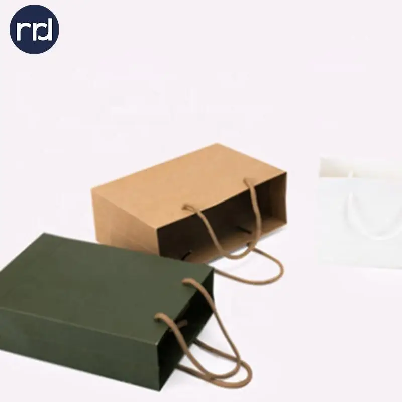 Good Selling Recyclable Packaging Takeaway Gifts Bag Paper Bags With Your Own Logo