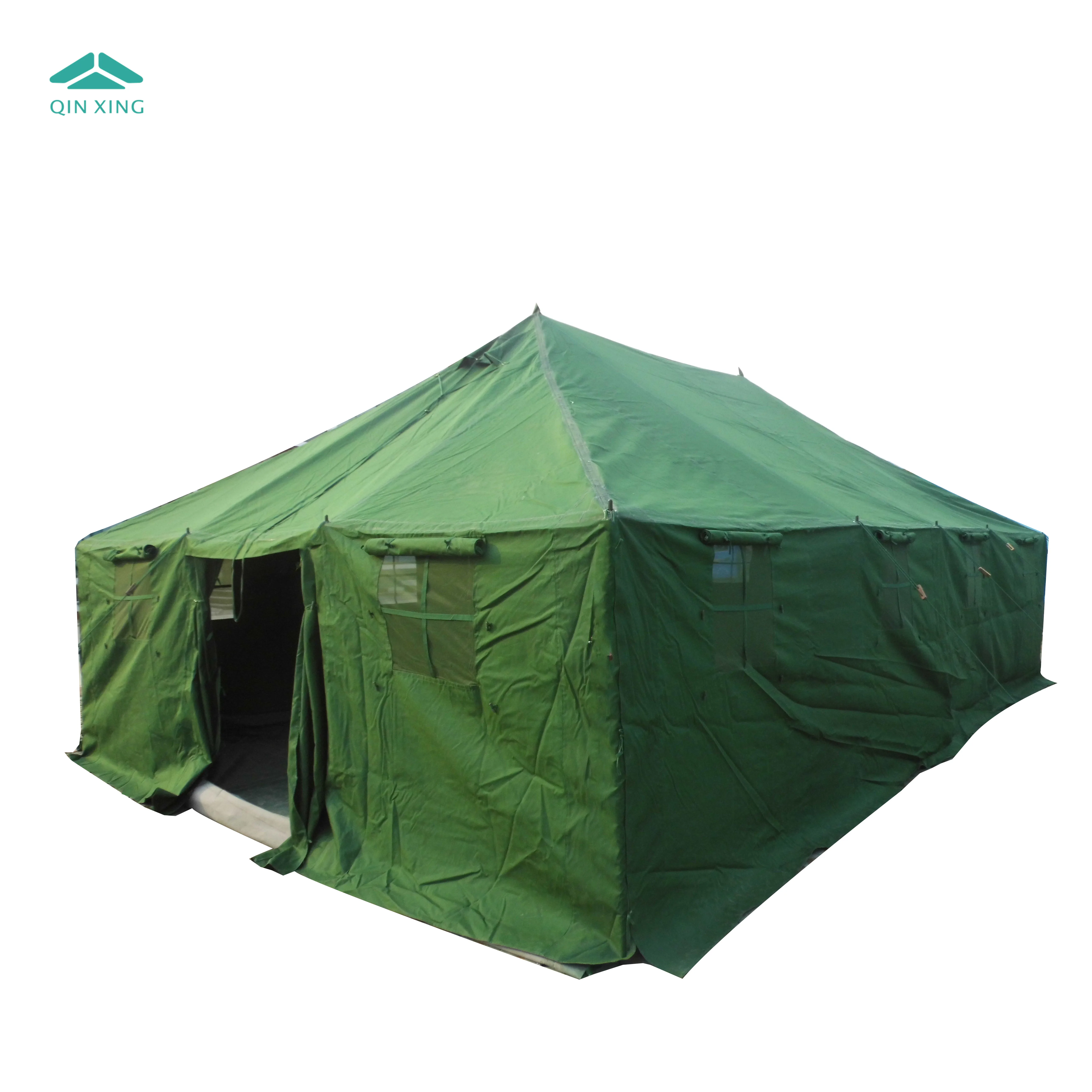 10 man canvas grade winter camping outdoor tent legion service battle combat attack Waterproof Windproof Tear resistant