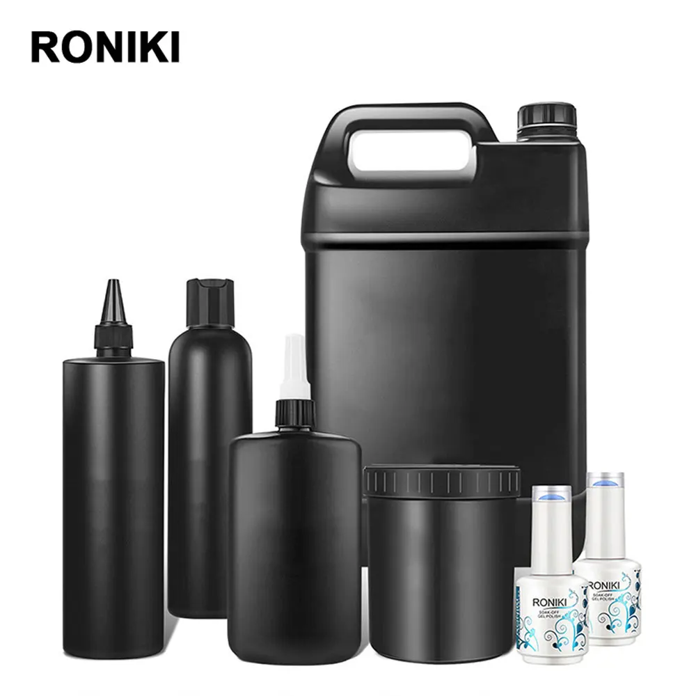 RONIKI bulk raw material custom logo oem wholesale non toxic colors private label uv gel nail polish