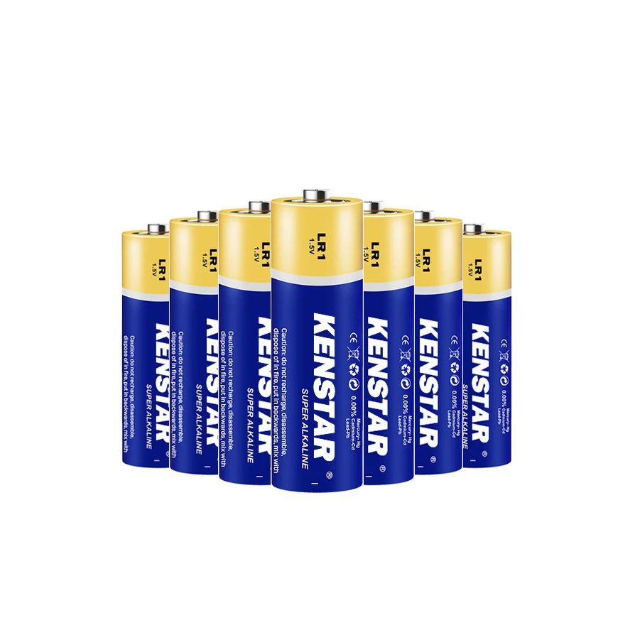 2024 Hot Selling 1.5V LR1 N Size Am5 Aa/2 Primary Dry Cell Super Alkaline Battery