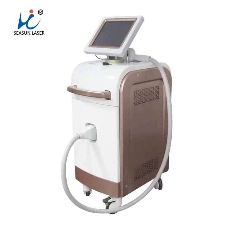 2022 Новый 3 волны не вызывает болезненных ощущений супер 808 диод лазерная эпиляция машина 755nm 808nm 1064nm лазерная машина для эпиляции