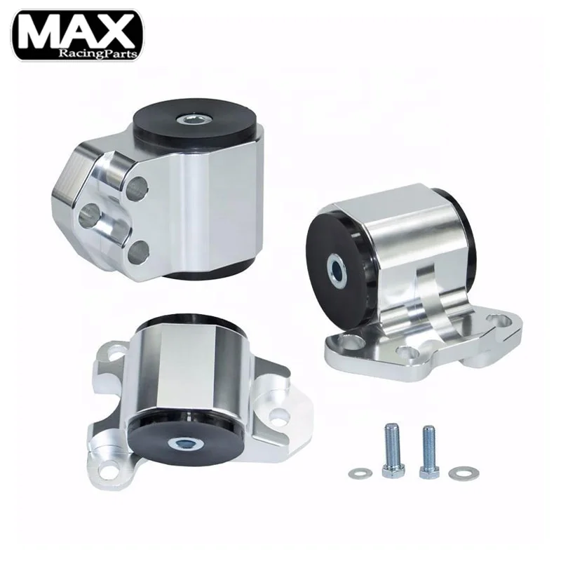 For Honda Civic Del Sol EG Chassis Acura Integra DC2 2-bolt Left Mount B-SERIES and D-SERIES Engine Billet Motor Swap Mount Kit