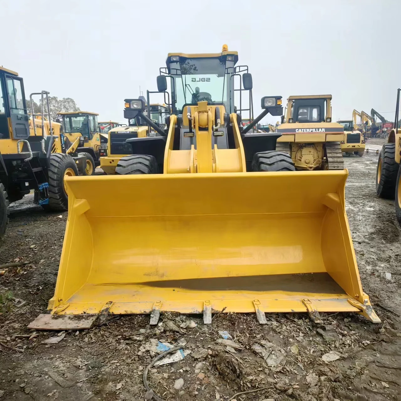 Used Loader SDLG L956F China High Quality Usd 5 Ton Wheel Loader Medium  Sdlg 956 Four Wheel 3m3 Bucket Loader