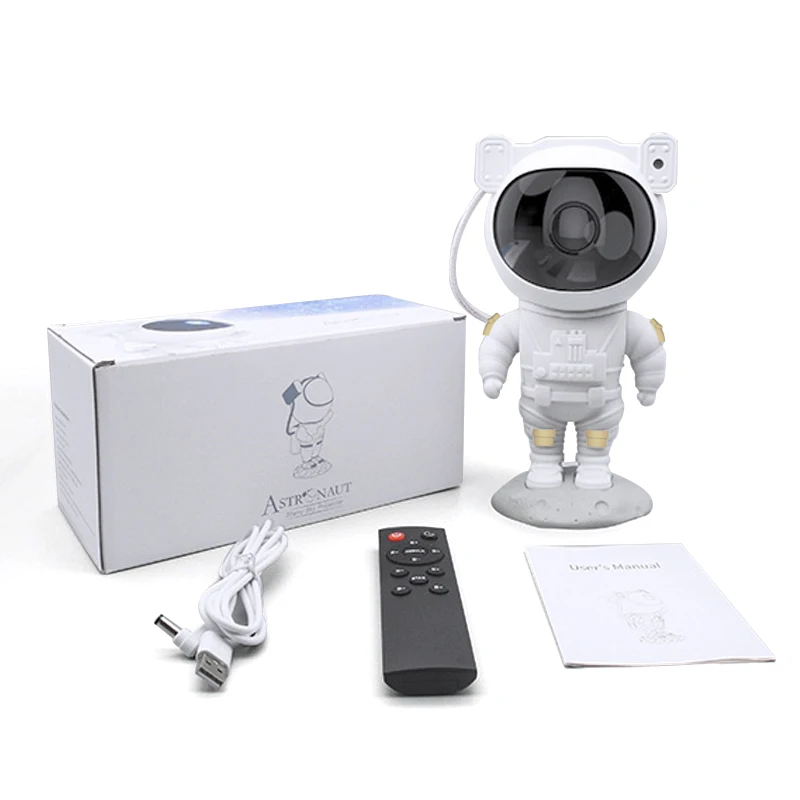 Cosmonaut star projector laser atmosphere night light spaceman projection lamp