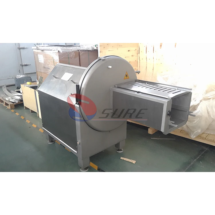 Industrial Pork Beef Bacon Slicing Meat Roll Cutting Machine Fully Automatic Industrial Meat Slicer Machine