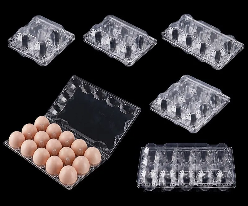 Low Price wholesale Custom Clear Transparent Blister Plastic Egg Tray