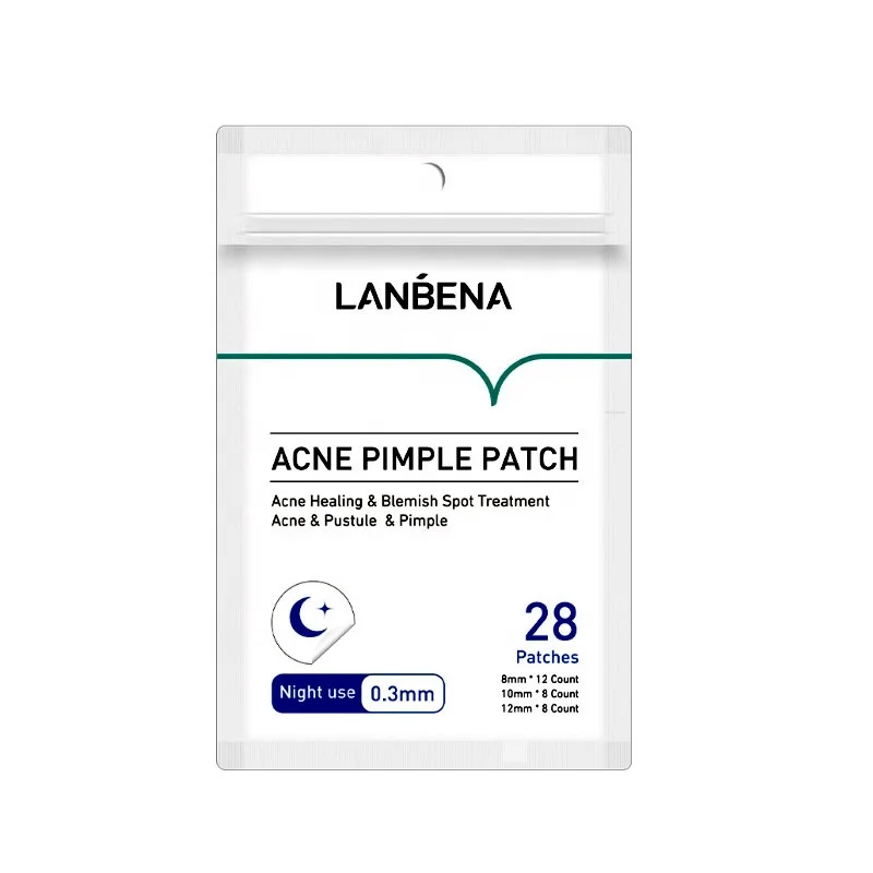 LANBENA Acne Pimple Patch 28pcs Invisible Acne Stickers Blemish Treatment Acne Master Pimple Remover Tool Skin Care Face Cream