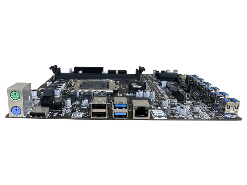 2022 Newest 12GPU B250 C Motherboard Experts B250C Making Money 12P USB 3.0 To PCIE 16x LGA 1151 12 GPU