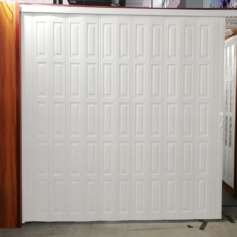 Cheap Polycarbonate Aluminum PVC Sliding Door Plastic Accordion Doors