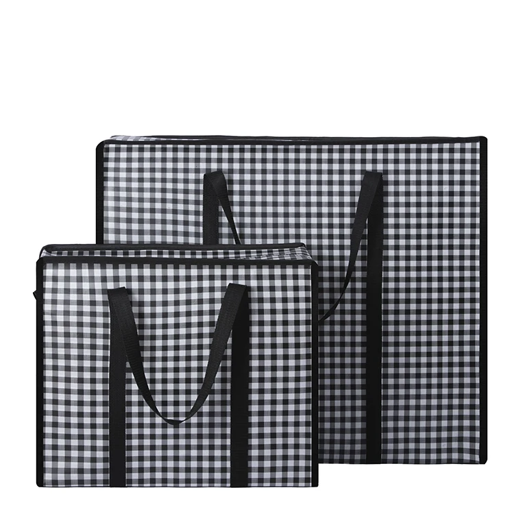 2023 Hot Selling Shopping Bag Custom Logo Pattern Non Woven Fabric House Storage Laminated Shopping Bags