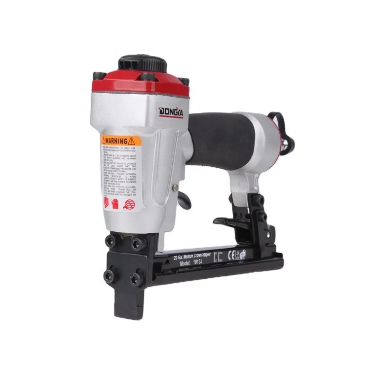 Dongya 1013J Pneumatic Upholstery Air Stapler Gun for Wood Furniture Nailers Product