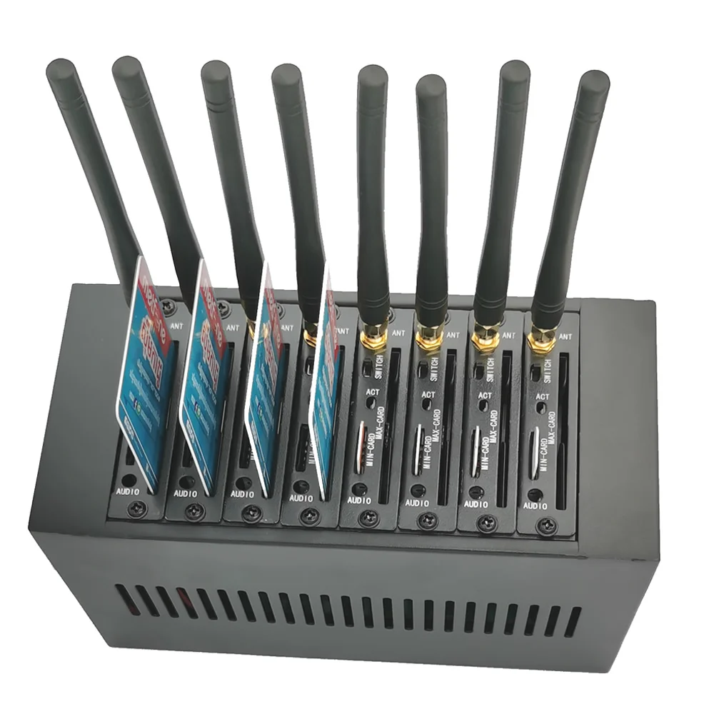 YX OEM модемные устройства с несколькими SIM-картами, сим-банк оптом, 2g3g4g Voip шлюз, 8 портов, GSM модемный пул