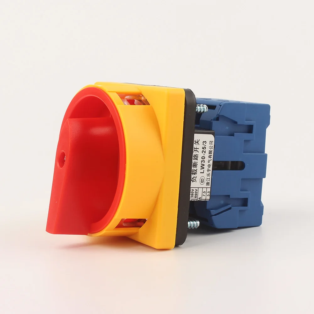 CE ISO9001 Automation Transfer switch LW30 2 position selector switch Blue/red explosion-proof rotary switch