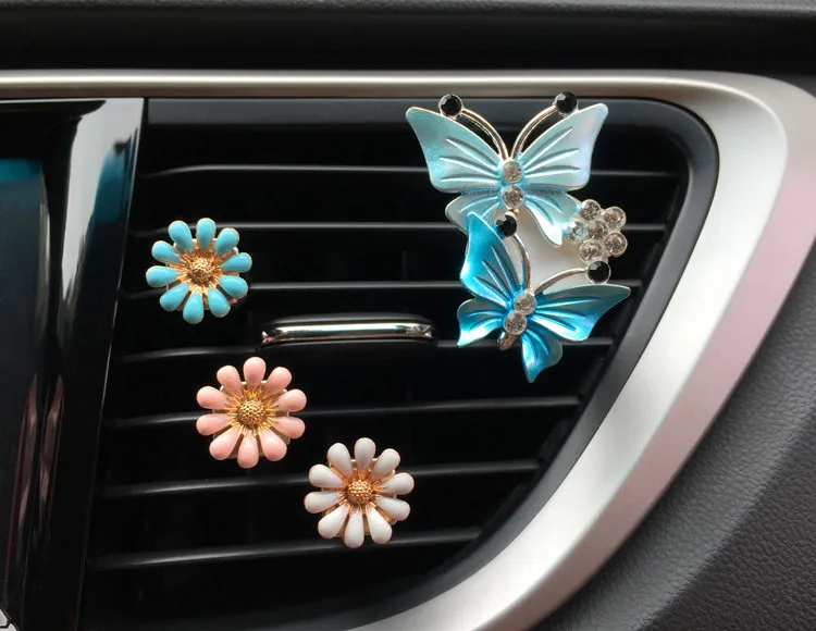 Aromatherapy  butterfly Vent Clip car Air Freshener Car Diffuser