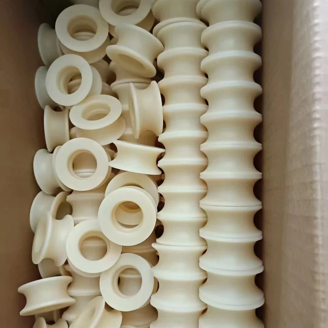 Custom  Nylon Bearing Sleeve / Bush polyurethane Bushing