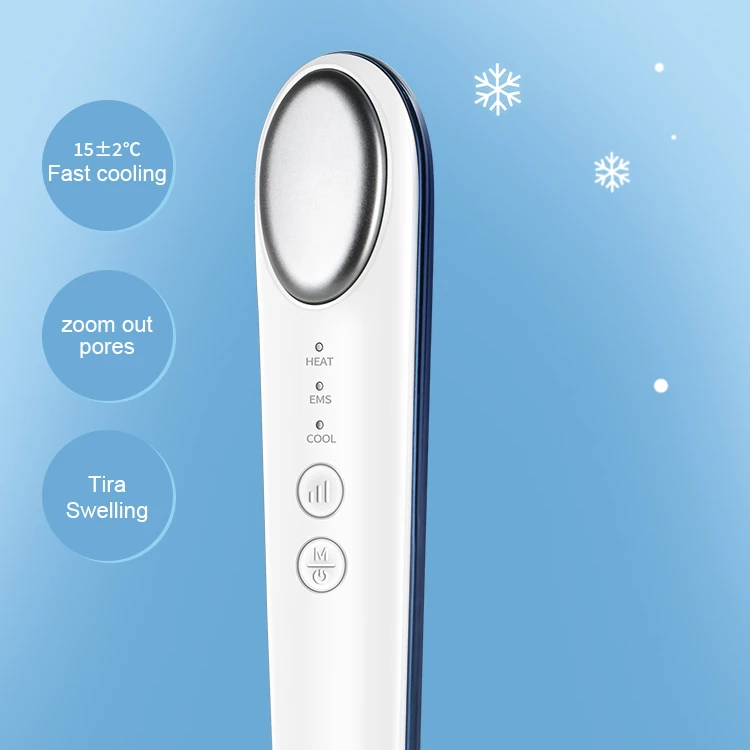 Heating Reduce Eye Wrinkle Massager Lifting Skin Care EMS hot and cold Temperature Beauty Equipment Eye Device