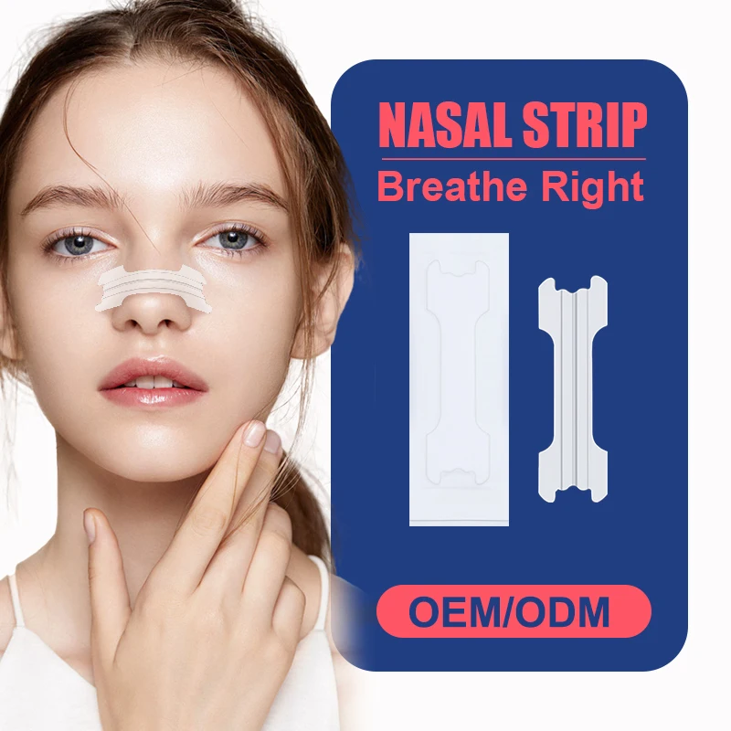 Nose Ventilation Strip Nose Nasal Patch for Better Breath Breathe Right Nose Stickers Anti Snoring Nasal Strips