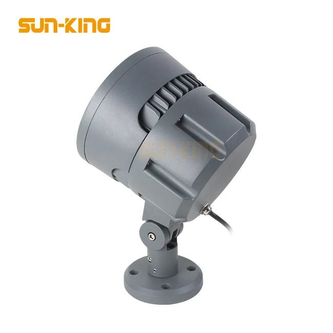 Aluminum 24VDC waterproof projector Outdoor Round LED Floodlight 36W 12W 24W 18W DMX RGB LED Flood Light