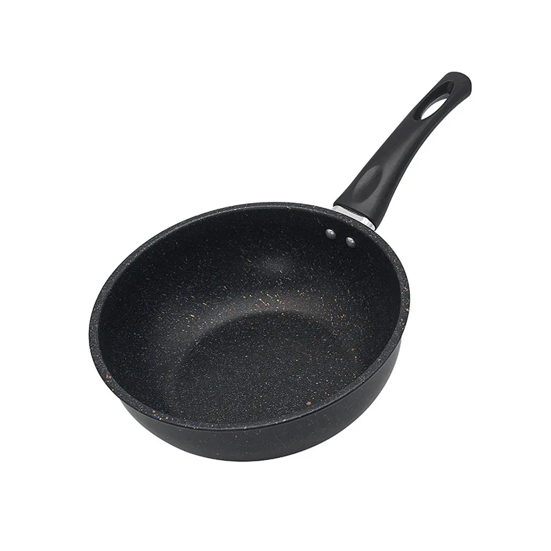 LIXIN Amazon горячая Распродажа алюминиевое Мраморное покрытие антипригарная Кастрюля для приготовления супа с ручкой кухонная