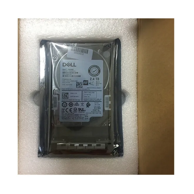Dell 2.4TB 10K SAS 12Gbps 512e 2.5' hard drive server hdd