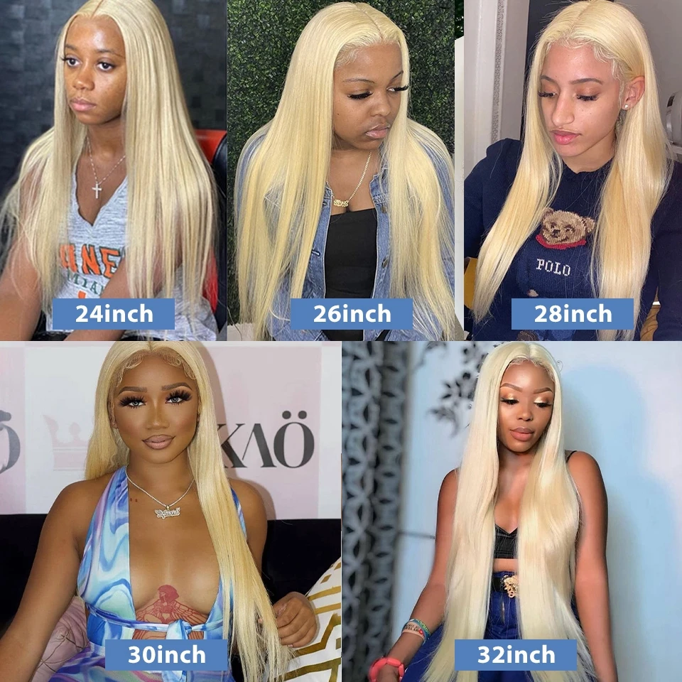 Ready To Ship Cheap Aligned Raw Virgin Hair Wigs,Deep Wave Wig For Black Women,613 40 Inch Glueless Full Hd Lace Wigs