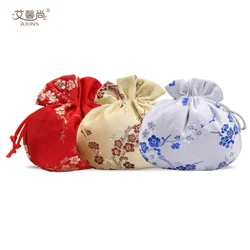 Sachet Ancient Style Portable Hanfu Embroidered Lotus Packaging Chinese Small Sachet
