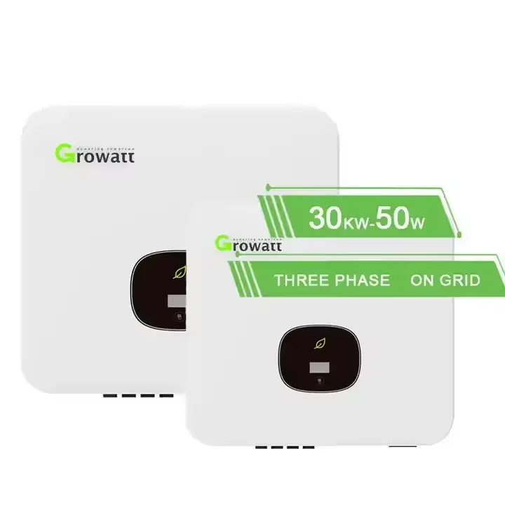 Growatt Солнечный бытовой Инвертор 30 кВт 33 36 40 50 на сетке 3 фазы PV инвертор