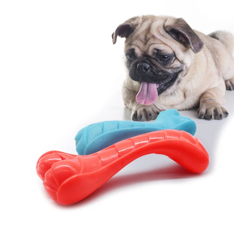 Bone Shaped Wholesale nylon Durable Interactive Soft Pet Dog Toy