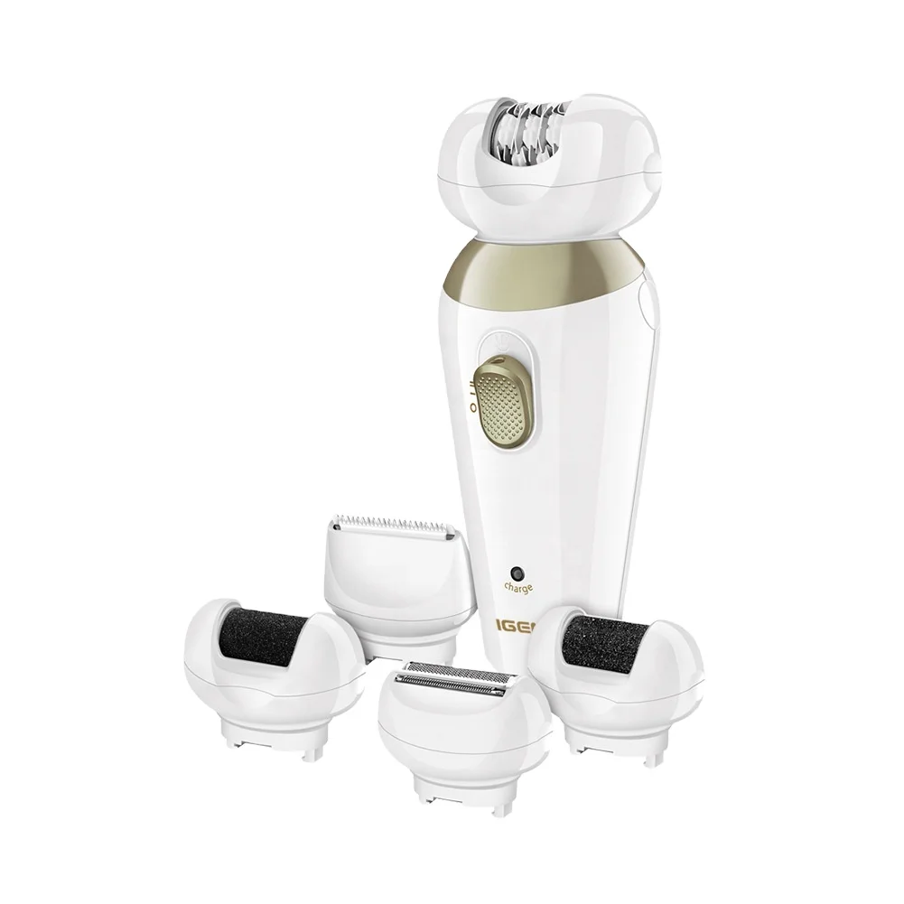 GEEMY IGEMEI GM7005  Rechargeable Lady Epilator Tool Facial Body Armpit Hair Removal (1600051123486)