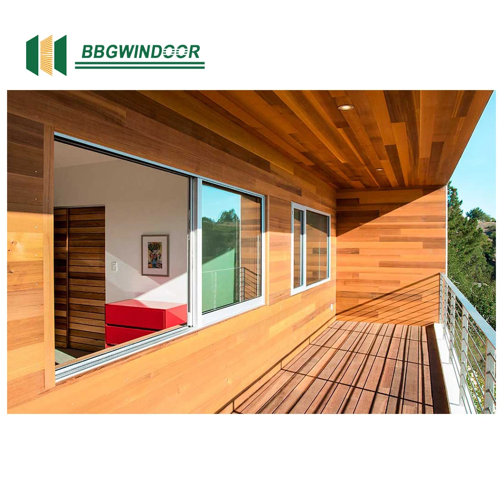 Lukliving NFRC Certificate Florida Miami Dade Hurricane Approved Windows Black Aluminum Sliding Windows