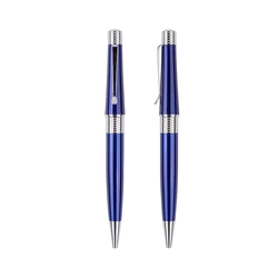 Premium Metal ballpoint pen with customized logo or slogan for promotional or corporate gift Greman Refill Ink