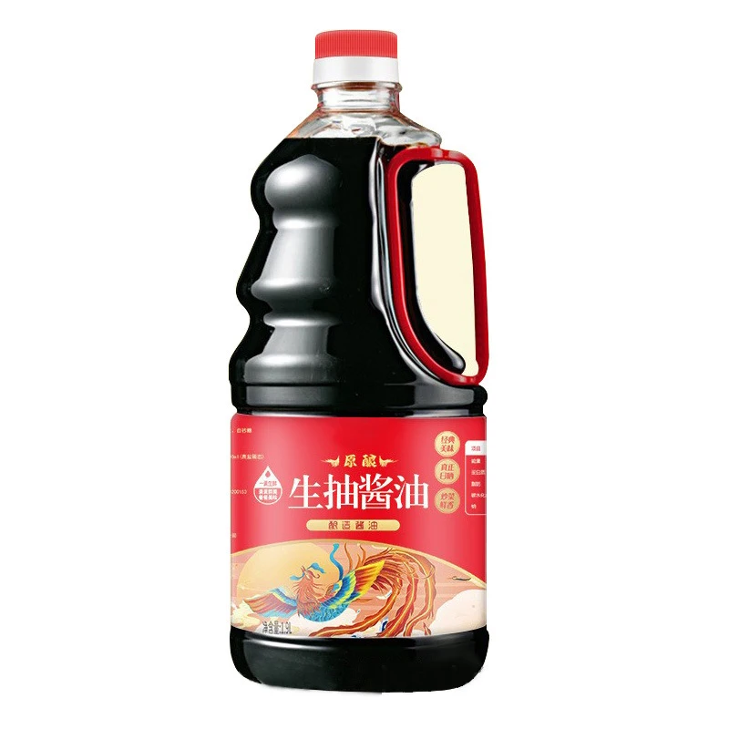 BRC Factory Seasoning Superior Purity Soy Sauce Chinese Traditional Great Taste Soy Sauce