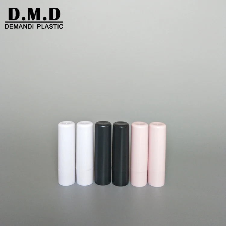 Wholesale empty lip care tube stick 5 gram 5 ml baby pink lip balm container