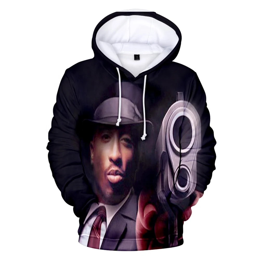 New Designs Hot Sale Music Star Rapper Hoodie Wholesale Printed Stock Sweatshirt Hoodie Factory From China