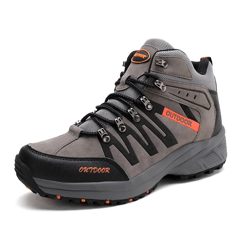 Men Hunting Hiking Boots outdoor trekking shoes waterproof Winter High Top Mountain Climbing Shoes for Men