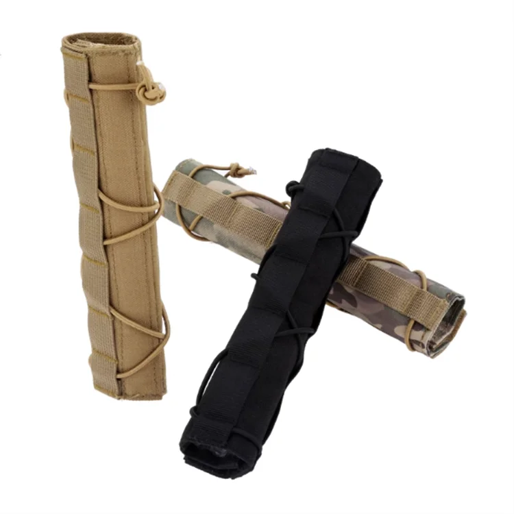 Tactical Hunting Shooting Tool Sleeve Suppressor Heat Cover Shield Sleeve Muffler