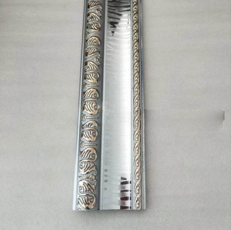 
Hot sell plastic material decorative line crown cornice moulding design 