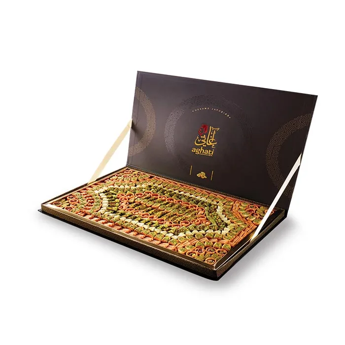 Trending Hot Productstin Box Pack Cookies Mixed Super Baklawa  3kg with High Quality raw materials wholesales
