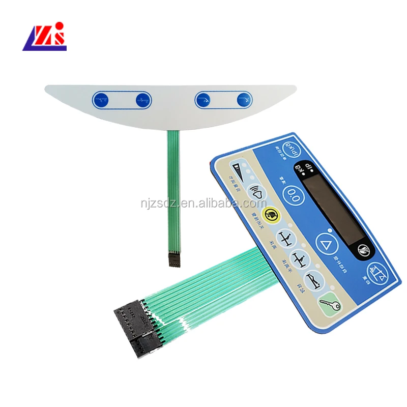 Custom OEM service touch panel push button membrane switch keypad