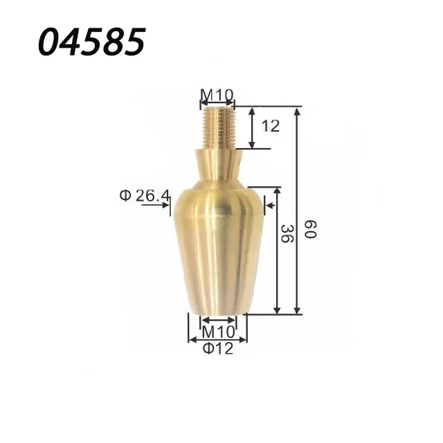 Professional Manufacturer Lamp Rotation  Brass Swivel Joint Rotary