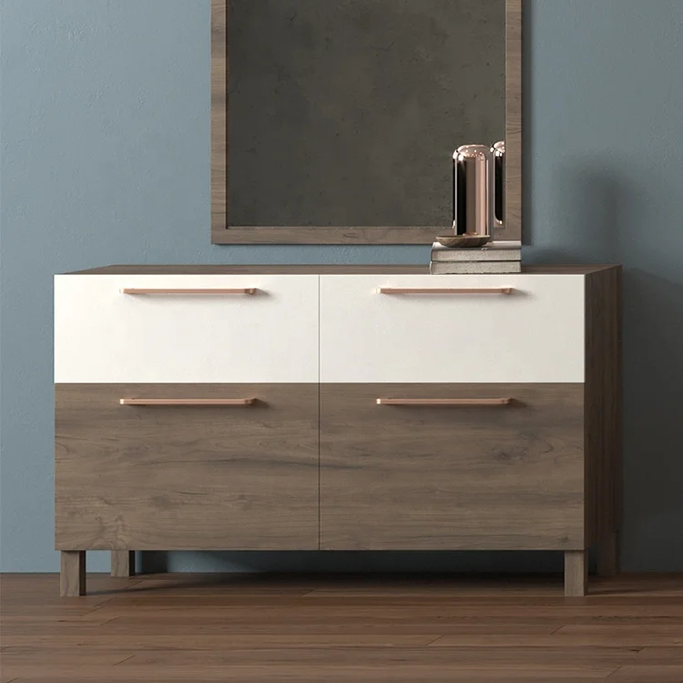 
Modern Bedroom Furniture Industrial Dressing Table MDF Melamine Corner Dresser 