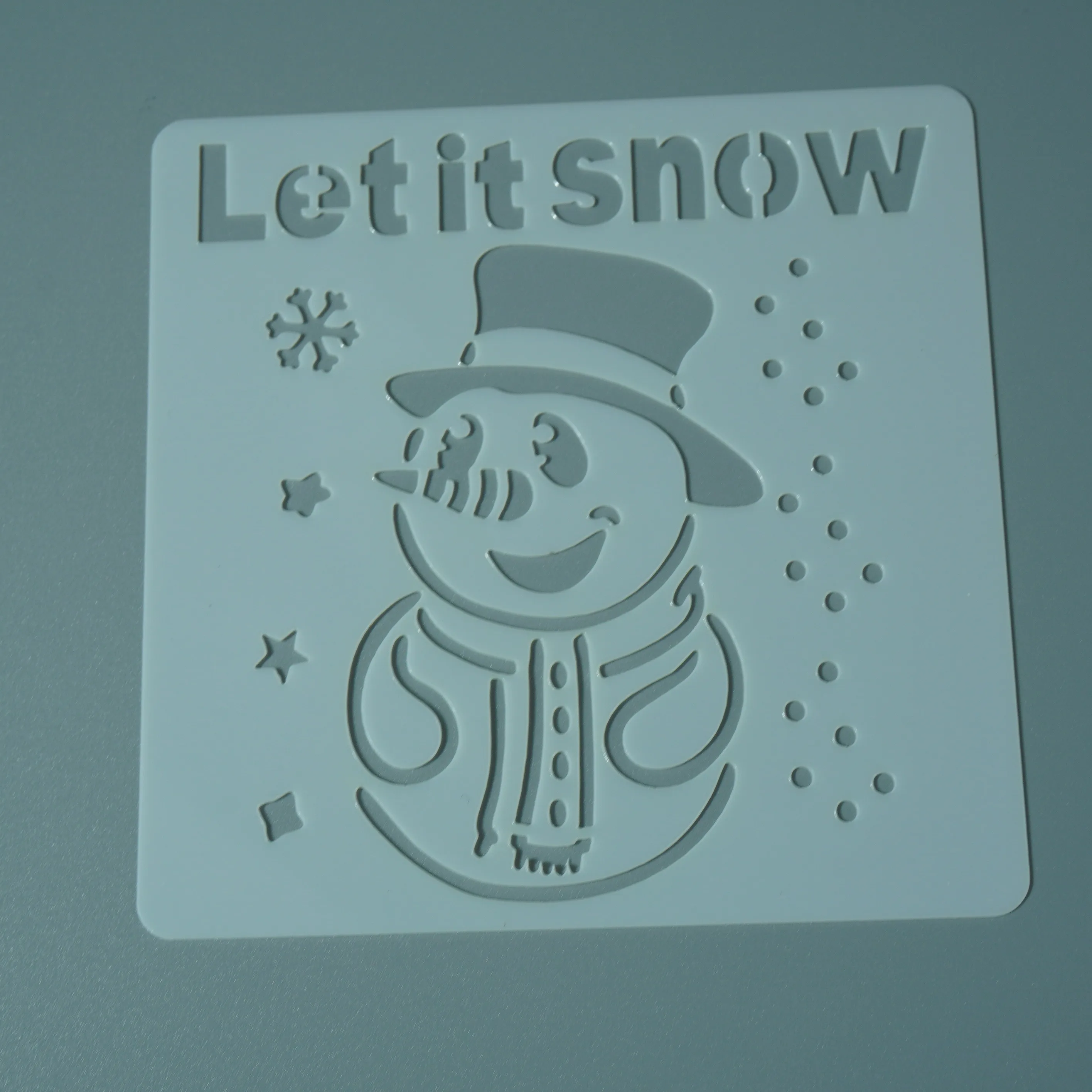 Christmas Painting Stencil Kit DIY Drawing Stencils Templates for Painting on Wood Wall Home Decoration