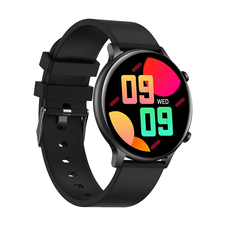 2024 Full Touch Sports IP68 Waterproof Body Temperature Heart Rate Fitness Health Monitoring HT12 Smart Watch