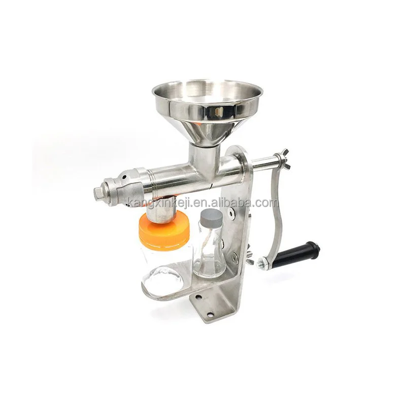 Manual Hot Cold Hand-cranked Small Oil Sesame Peanut Rapeseed Soybean Press Machine